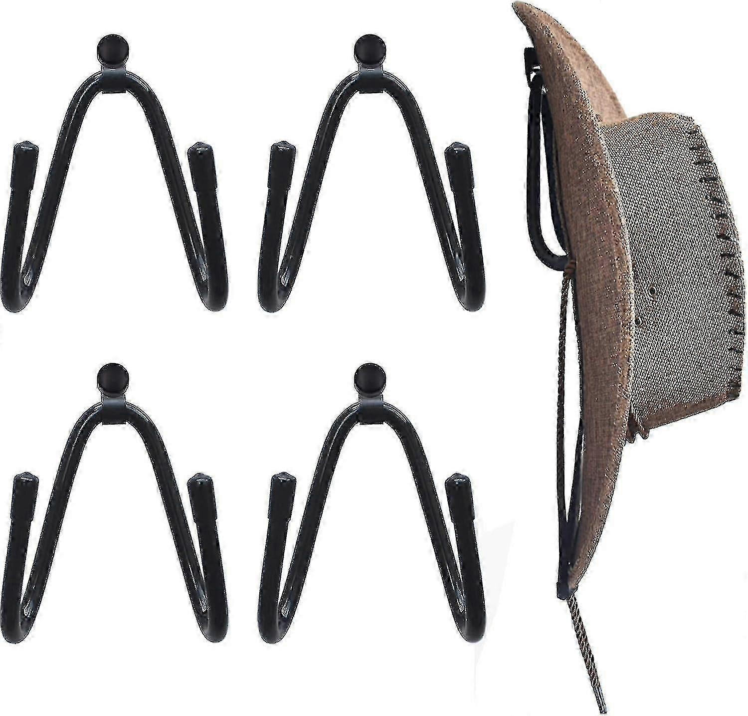 Cowboy Hat Rack Hat Holder Hat Organizer Hat Wall Mount - 4/pk No Hat