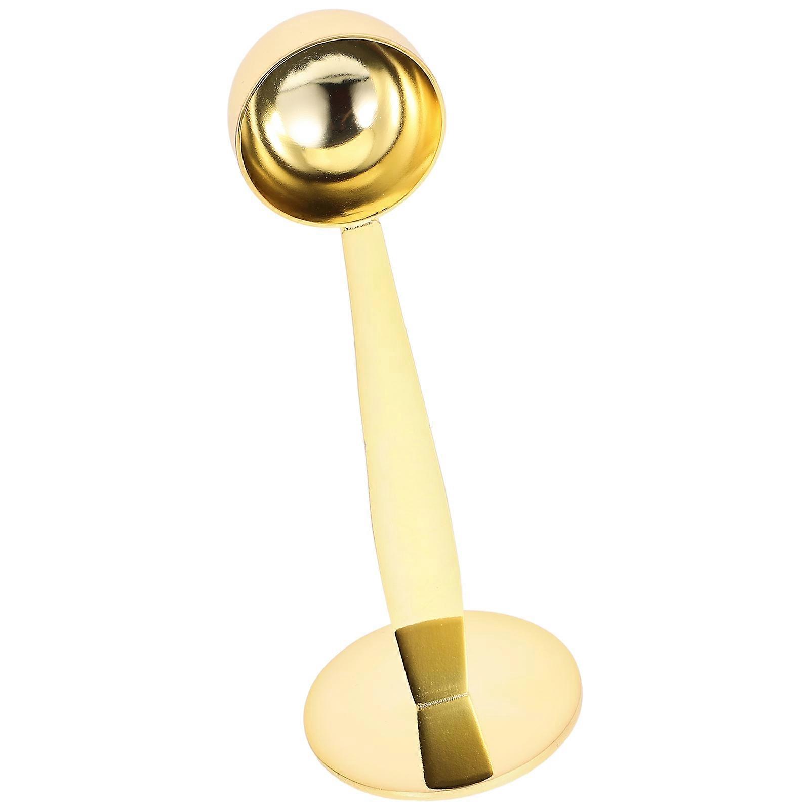 Coffee Measuring Spoon Stainless Steel for Pressed Bottom Use