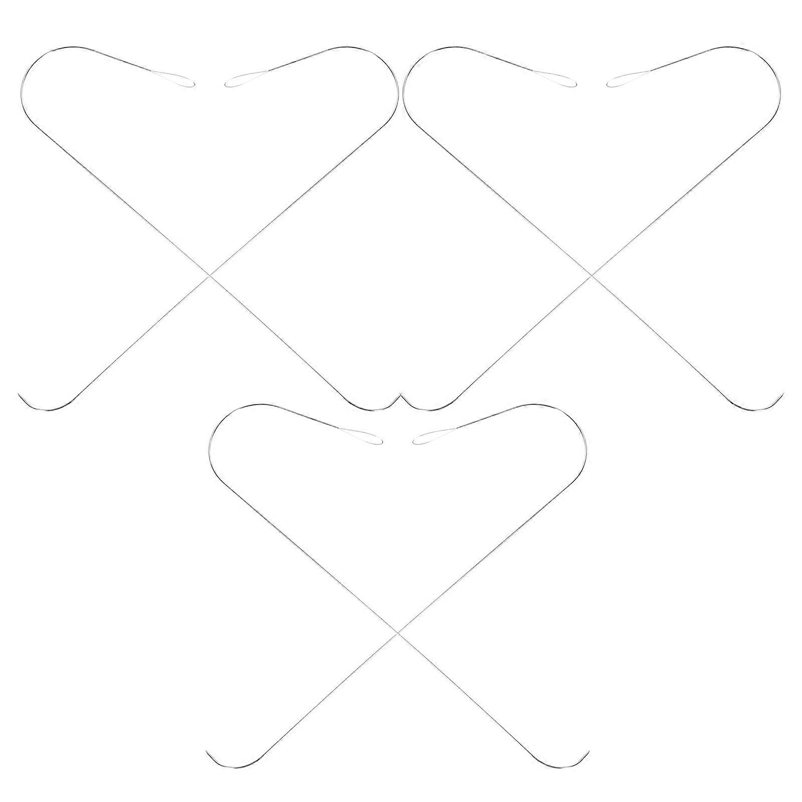 Bead Threader Large Eye Curved Needle for Beading 6Pcs Jewelry Making Tools