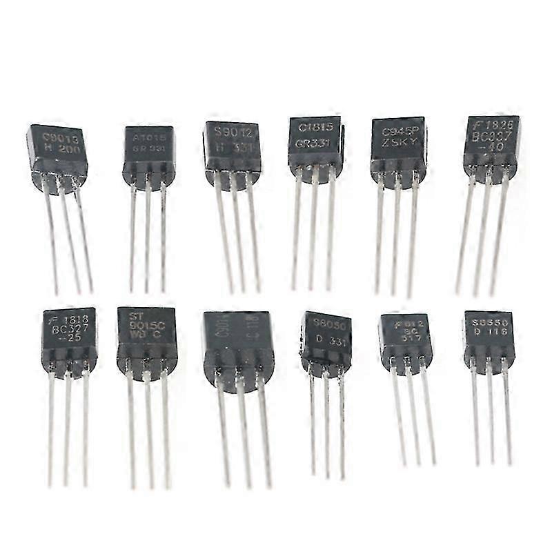 840PCS TO-92 Diode Transistor Set 24 Specifications Transistor Kit