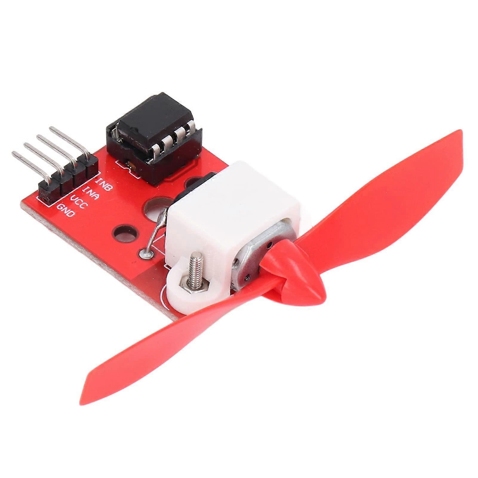 75mm Propeller Cooling Fan Module 5V Speed Compact Strong Wind Power for Robot