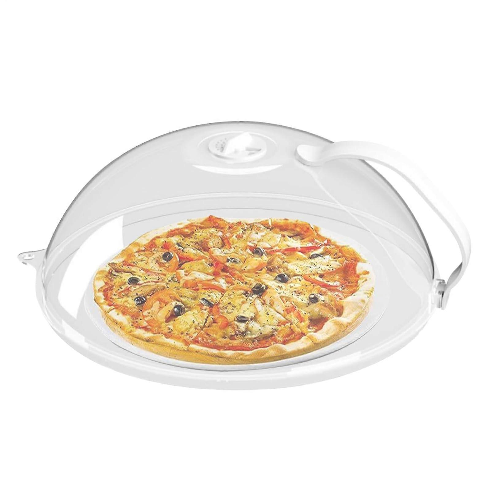 Microwave Splatter Cover with Adjustable Steam Vent, Heat Resistant Grip, MultiSize Plate Lid