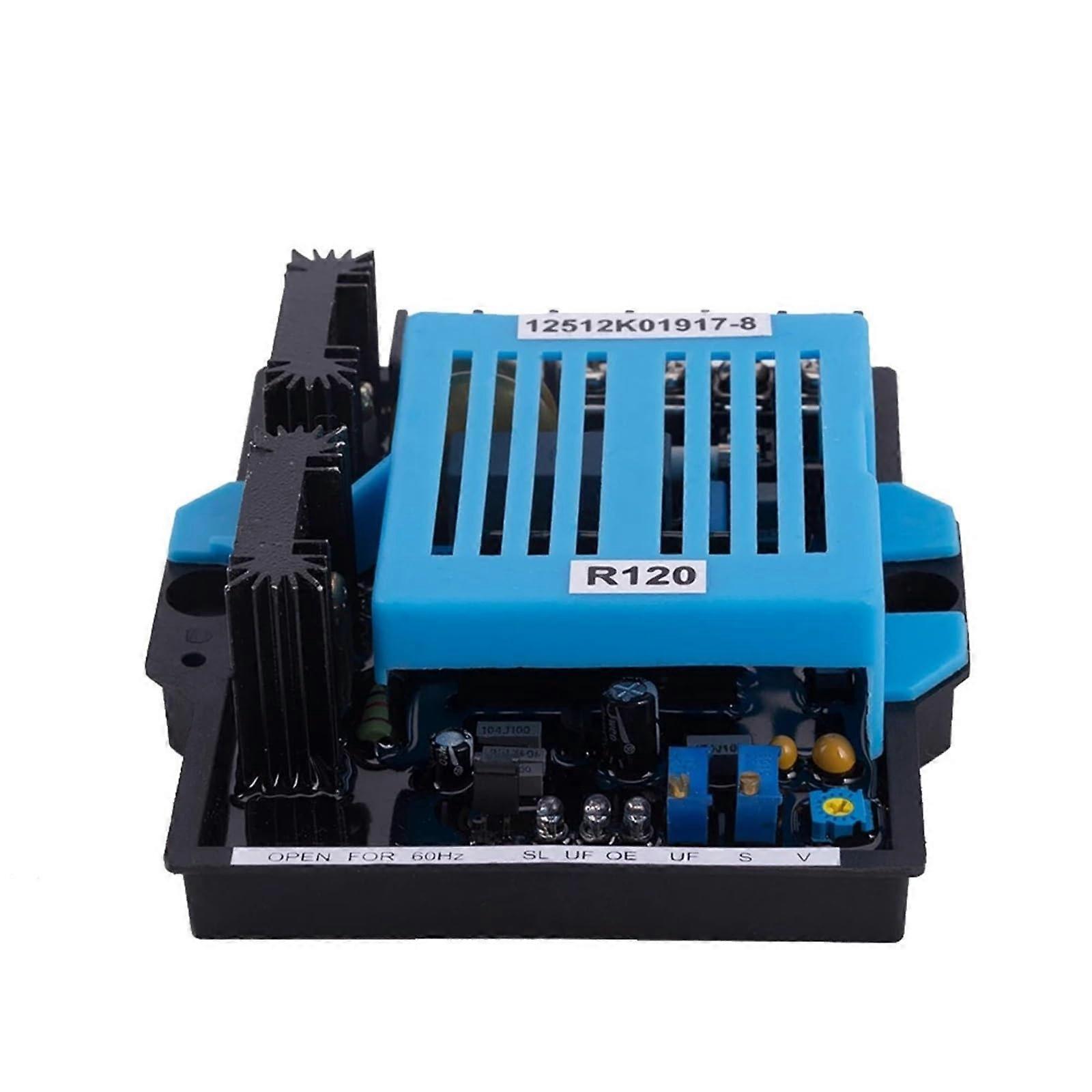 R120 Automatic Voltage Regulator for Brushless Diesel Generator Stable Voltage Output Control Board