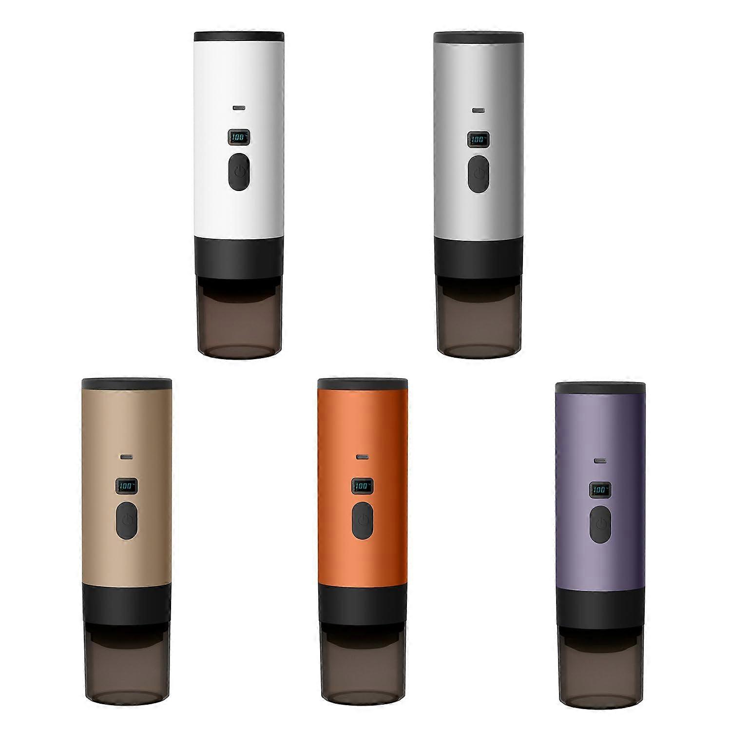 Portable Espresso Maker Battery Powered Fast Brewing Capsule Compatible Travel Coffee Maker 90ML