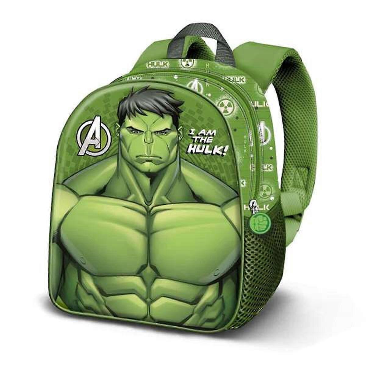 School Bag Hulk Green