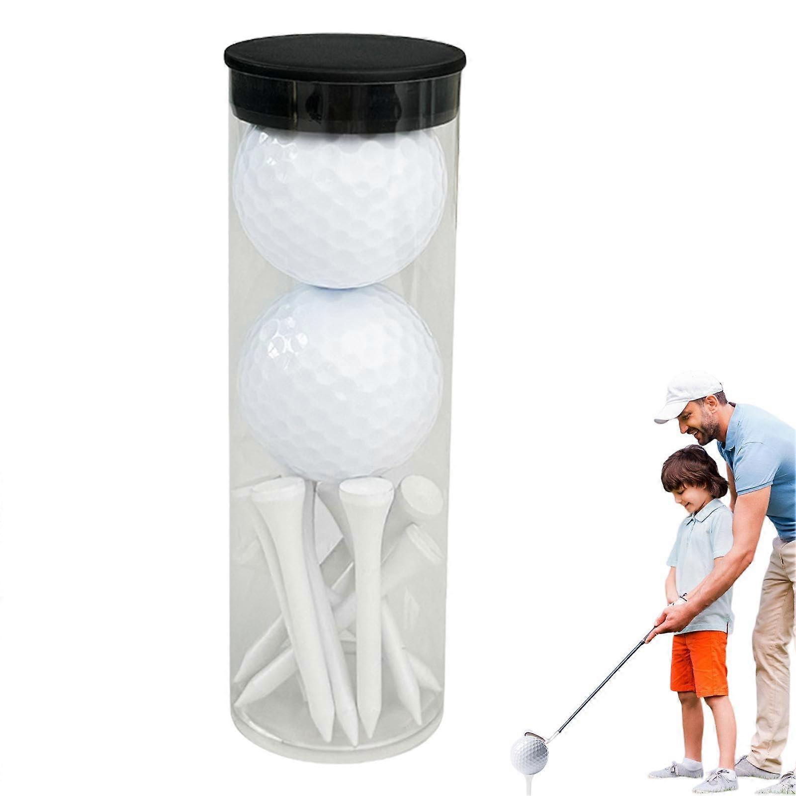 Golf Training Balls and Practice Kit, Durable Indoor Outdoor Set to Improve Swing Accuracy