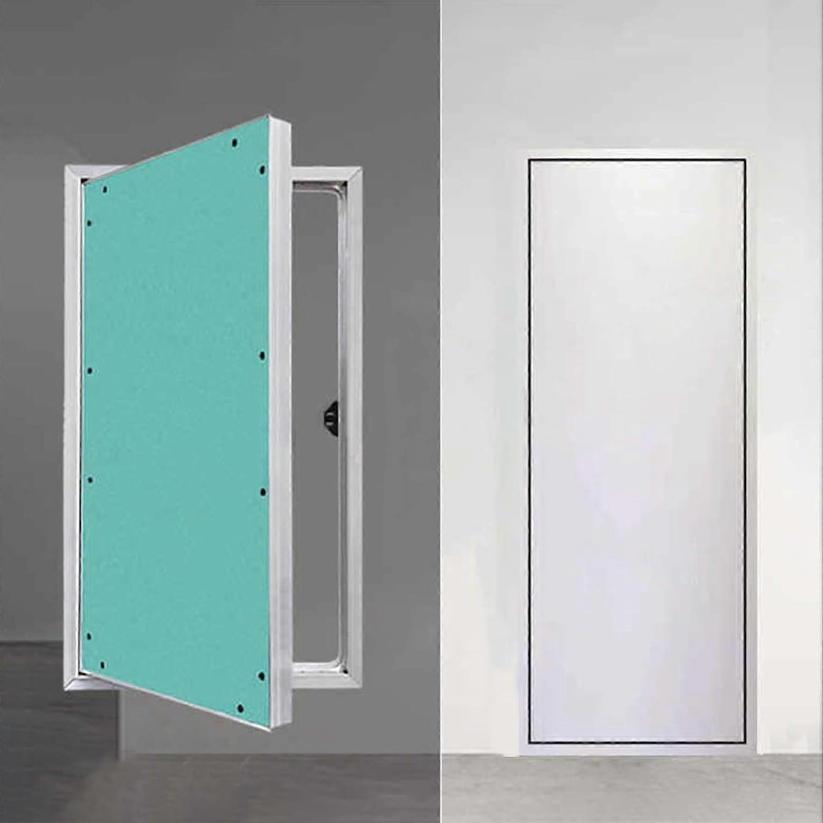 Drywall Access Panel Flush Mount with Magnetic Mute Lock Waterproof Seal Custom Size 22x34in