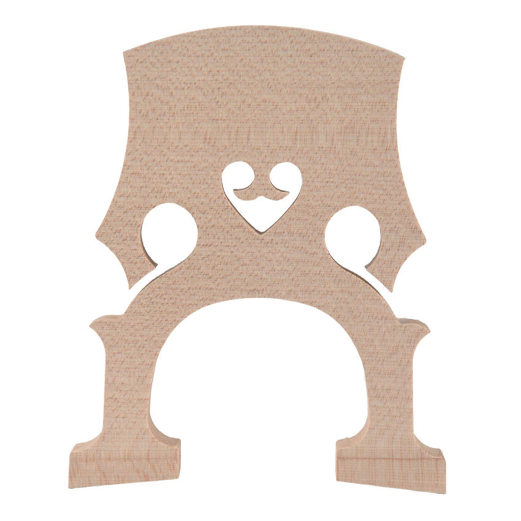 Professional Cello Bridge for 4/4 Size Cello Exquisite Maple Material