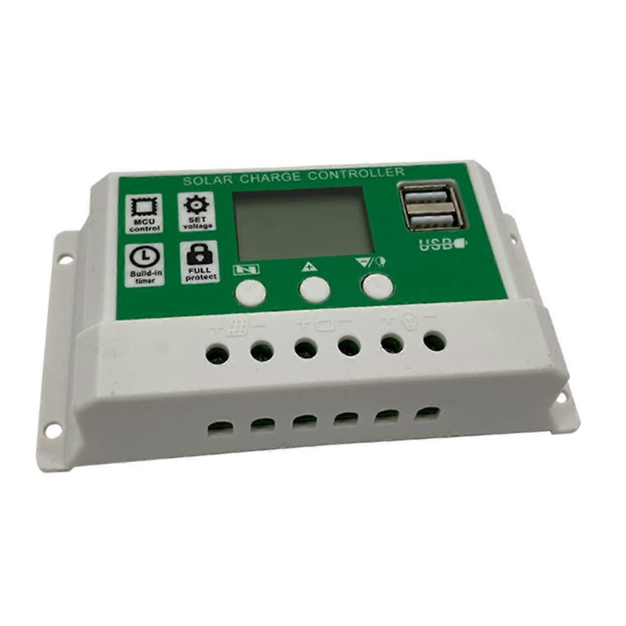 50A MPPT Solar Charge Controller with LCD Display,  Efficiency, Wide Compatibility