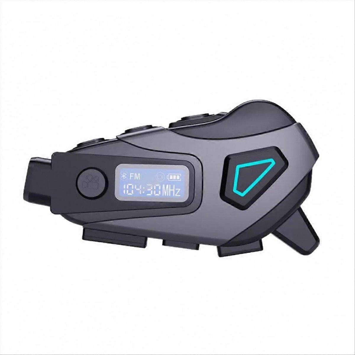 K10 Motorcycle Helmet Intercom Headset Bluetooth 5.4 FM Interphone