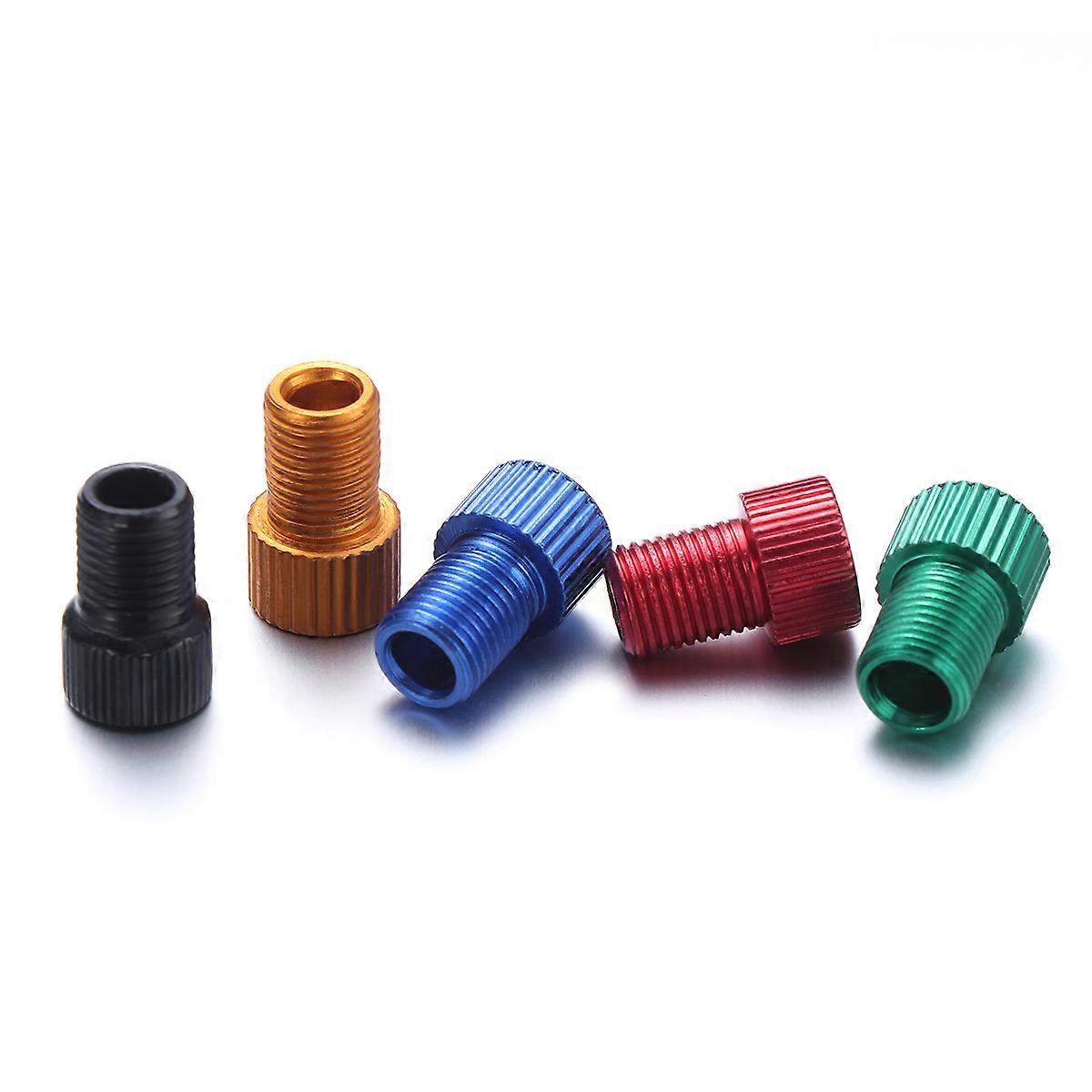 Adaptateur en alliage d'aluminium vers convertisseur de valve pour 5 outils de réparation de vélo