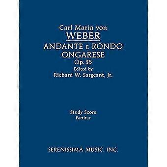 Andante e Rondò Ongarese, Op.35: Partitura di studio