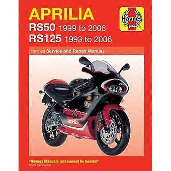 Aprilia RS50 i 125 serwis i Naprawa ręczna: 1993 – 2006 (Haynes usługi i naprawy podręczniki)