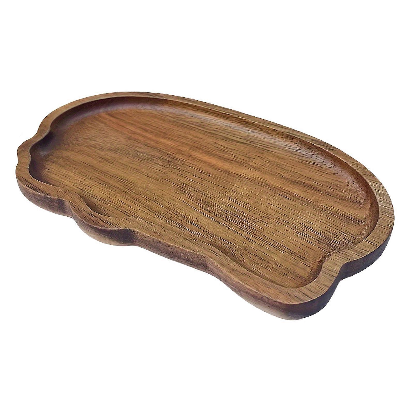 Coffee Trays Rectangular Round Platter for Desserts Cheese Snacks