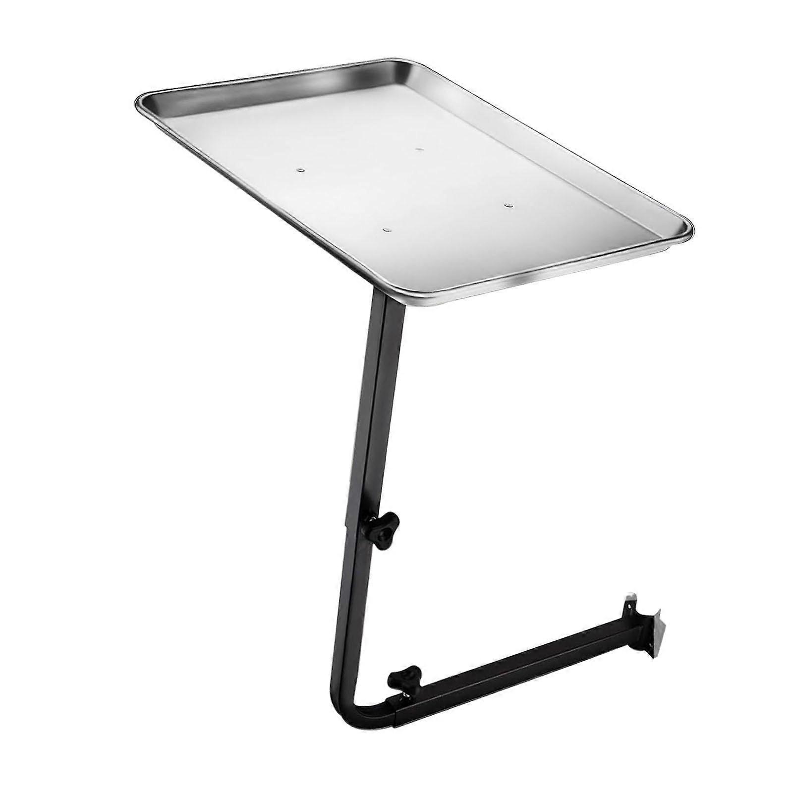 Adjustable Height Salon Tray for Chairs with Easy Assembly and Compact Storage