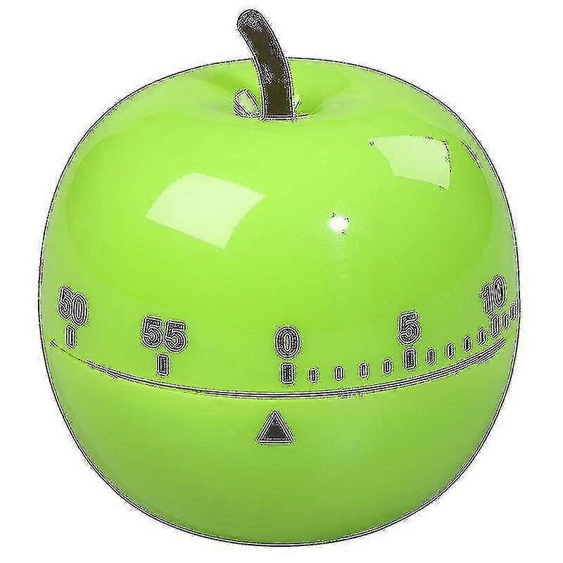 Mechanical Kitchen Timer Lovely Manually Adjustable Timer (apple)-hao