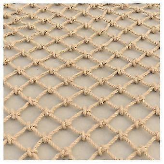 Climbing Net for Kids, Safety Net for Stairs, 10mm Dia Cargo Rope Net, 2x2 Mesh Decorative Ceiling Net, Photo Wall Accessory 26s