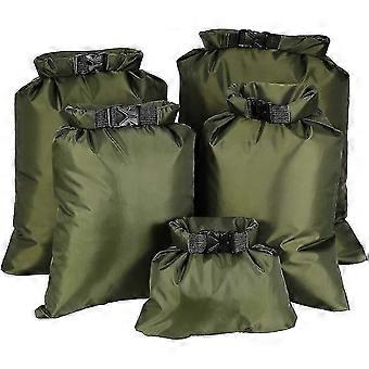 SHEVT-Waterproof Bag Set, 5Pcs Portable Big Capacity Combo Pouch (1.5L+2.5L+3.5L+4.5L+6L) Ultralight Dry Sacks Outdoor Storage Bag for Camping Boating