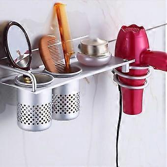 Hair Dryer Holder Towel Rack Bathroom Hair Dryer Holder Comb Holder Toothbrush Holder - BIG