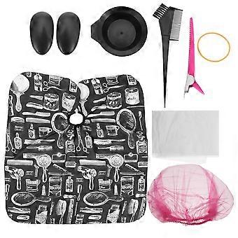 Hair Coloring Kit Hair Tinting Tools Set for Home Use 7Sets