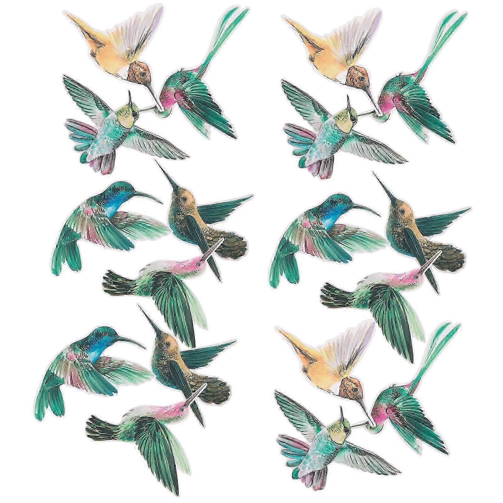 Window Cling for Window Stop Birds from Hitting Windows 18Pcs Pack