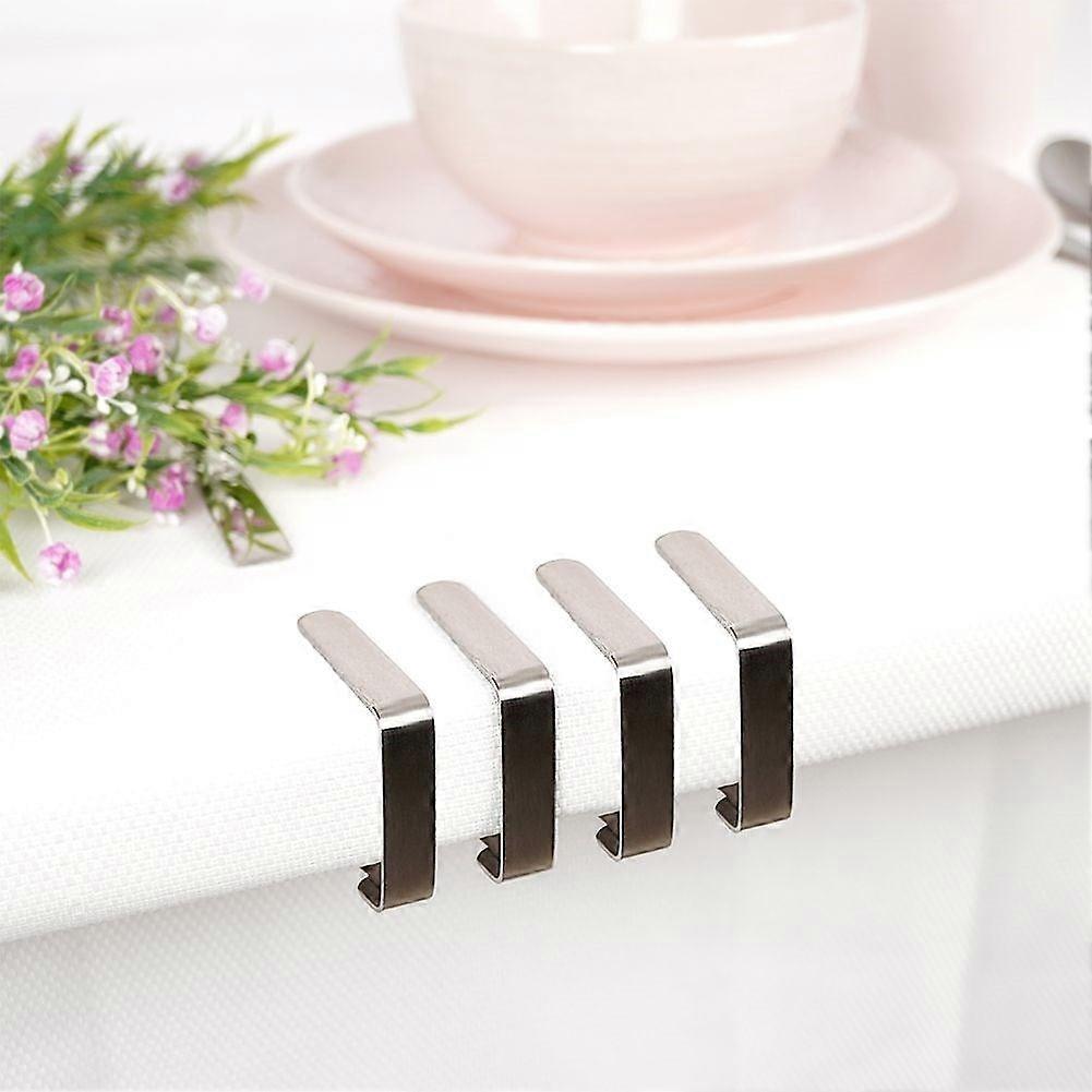 Tablecloth clips 4-pack: Perfect for terrace & garden