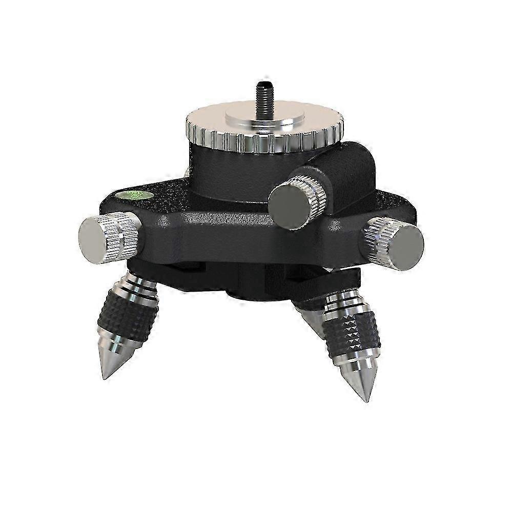 1/4' Interface Tripod Bracket Base Fine Adjustment Tripod Stand compatible with Laser Level Measuring Tool