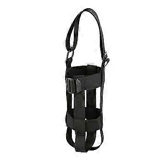 Tracolla porta borraccia con maniglia e spallacci, ideale per camminare, fare escursioni, campeggiare e viaggiare.
