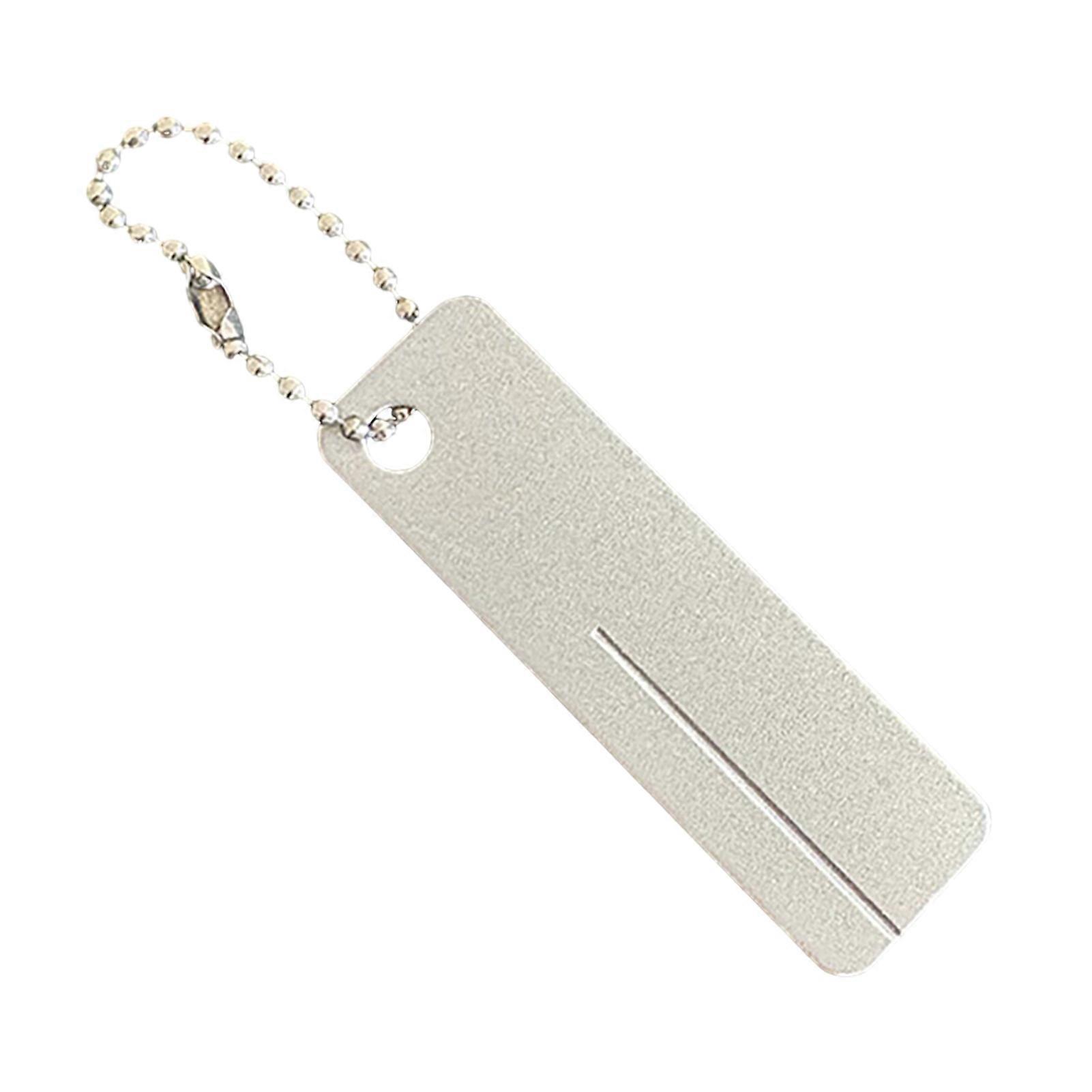 Diamond Cutter Sharpener - Mini Keychain Portable for Scissors Fish Hooks Camping