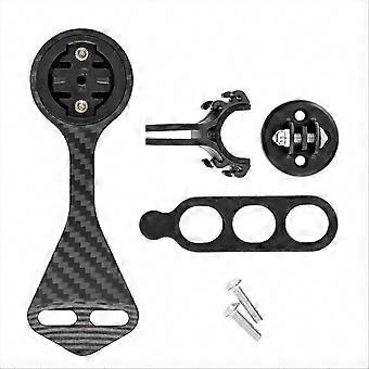 Carbon Bike Handlebar Computer Mount Support Compatible with Cateye Blackbird, F12, F MOST