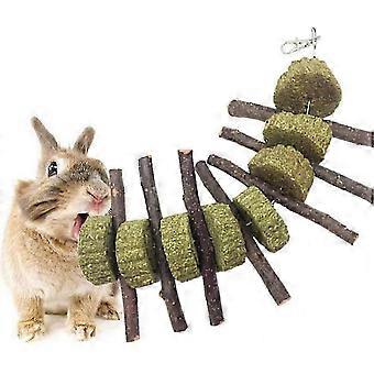 Pet Chew Toy Thin Apple Wood Sticks for Rabbits