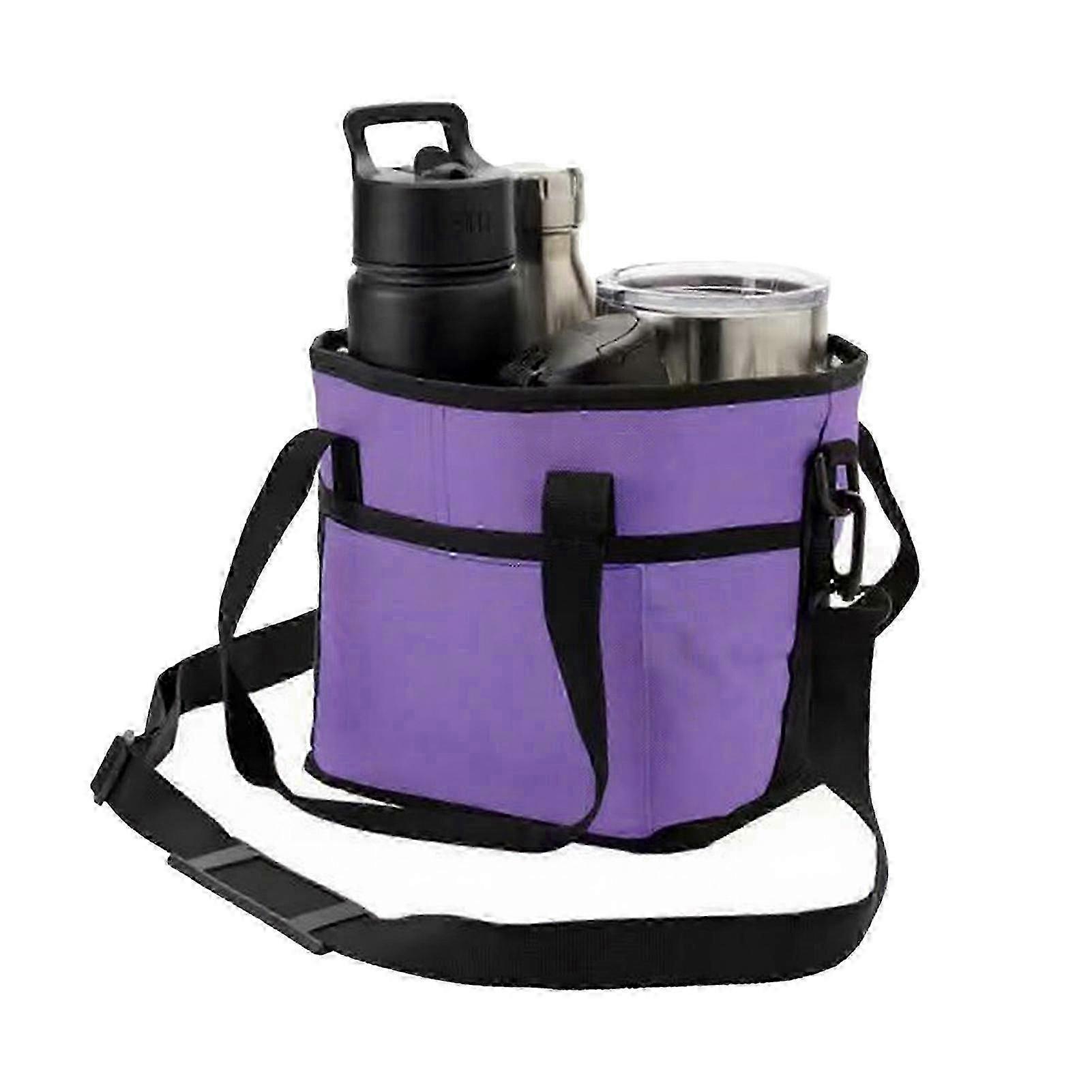Insulated 4-Compartment Drink Bag