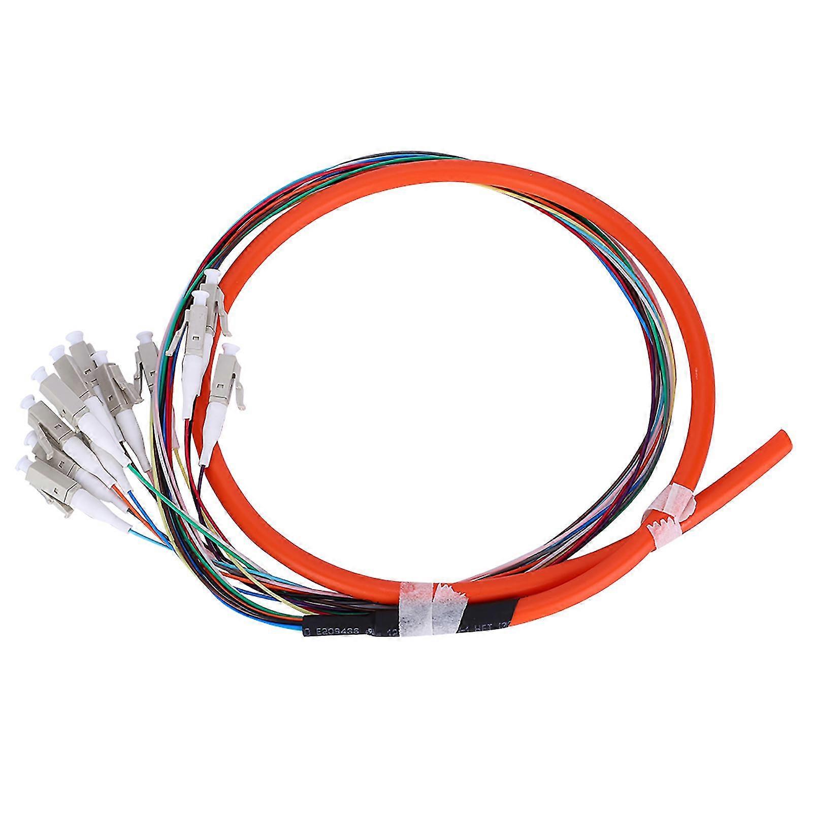 12-Core Multimode LC Pigtail Cable