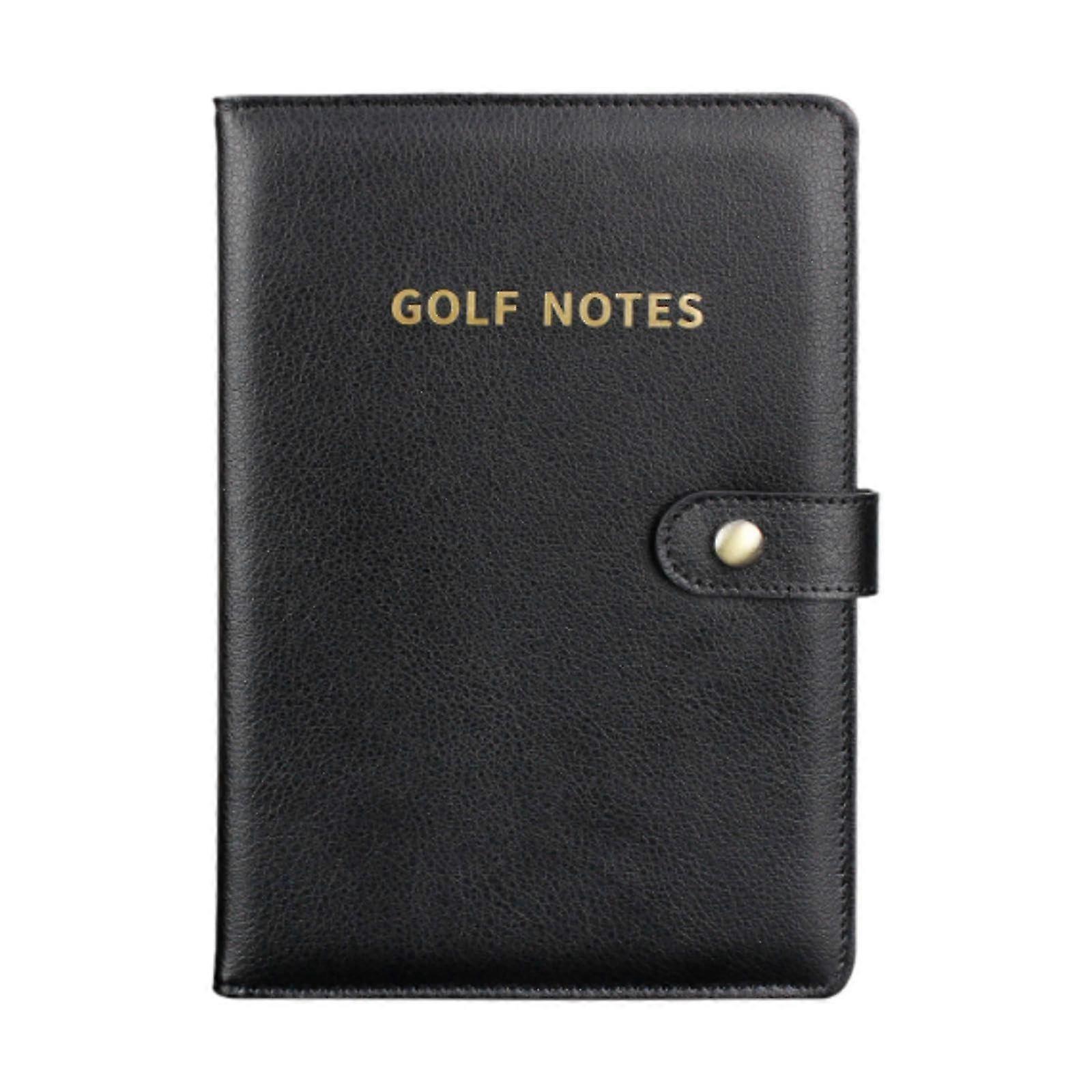 Waterproof PU Leather Golf Scorecard Book