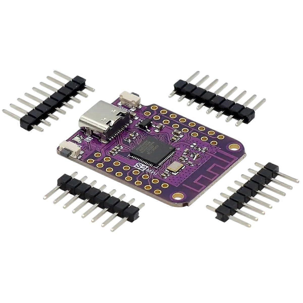 ESP32S2 Mini Board with PSRAM 4MB Flash 2MB, MicroPython Compatible IoT Module for DIY Projects