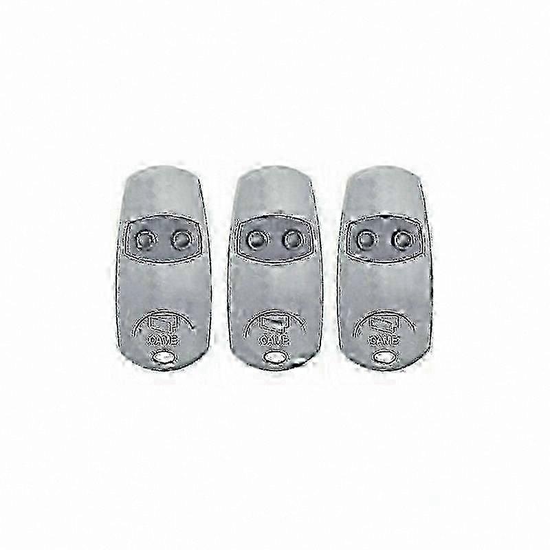 Remote Control Replacement compatible with Gate Openers. 3 pack. Fixed code 433.92 MHz SE