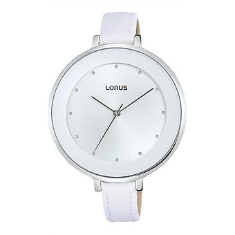 Lorus kvinne kvarts analog kvinne klokke med cowskin armbånd RG241LX9