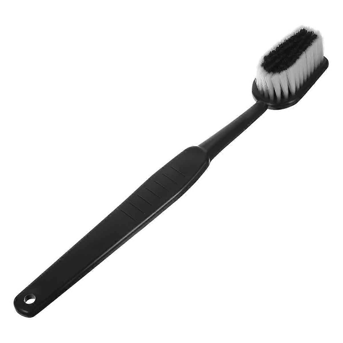 Toothbrush-Shaped Lotion Applicator with Long Handle for Back Cleansing