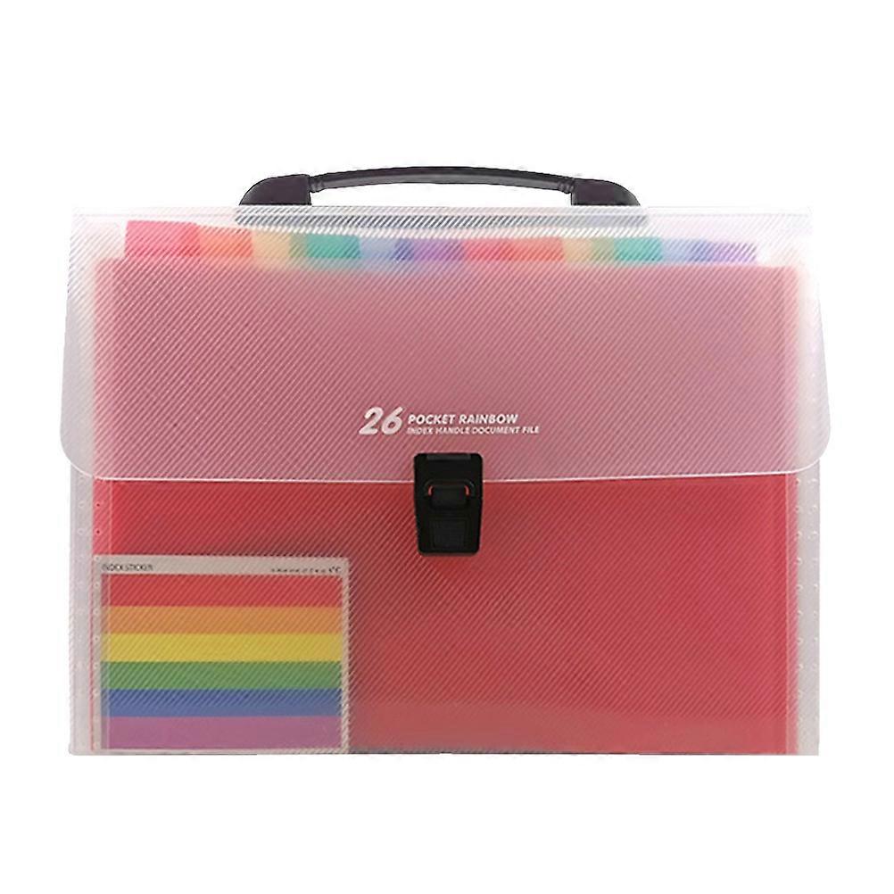 A4 Windmill Folder for Storage Use 1Pcs Colorful Document File Folder