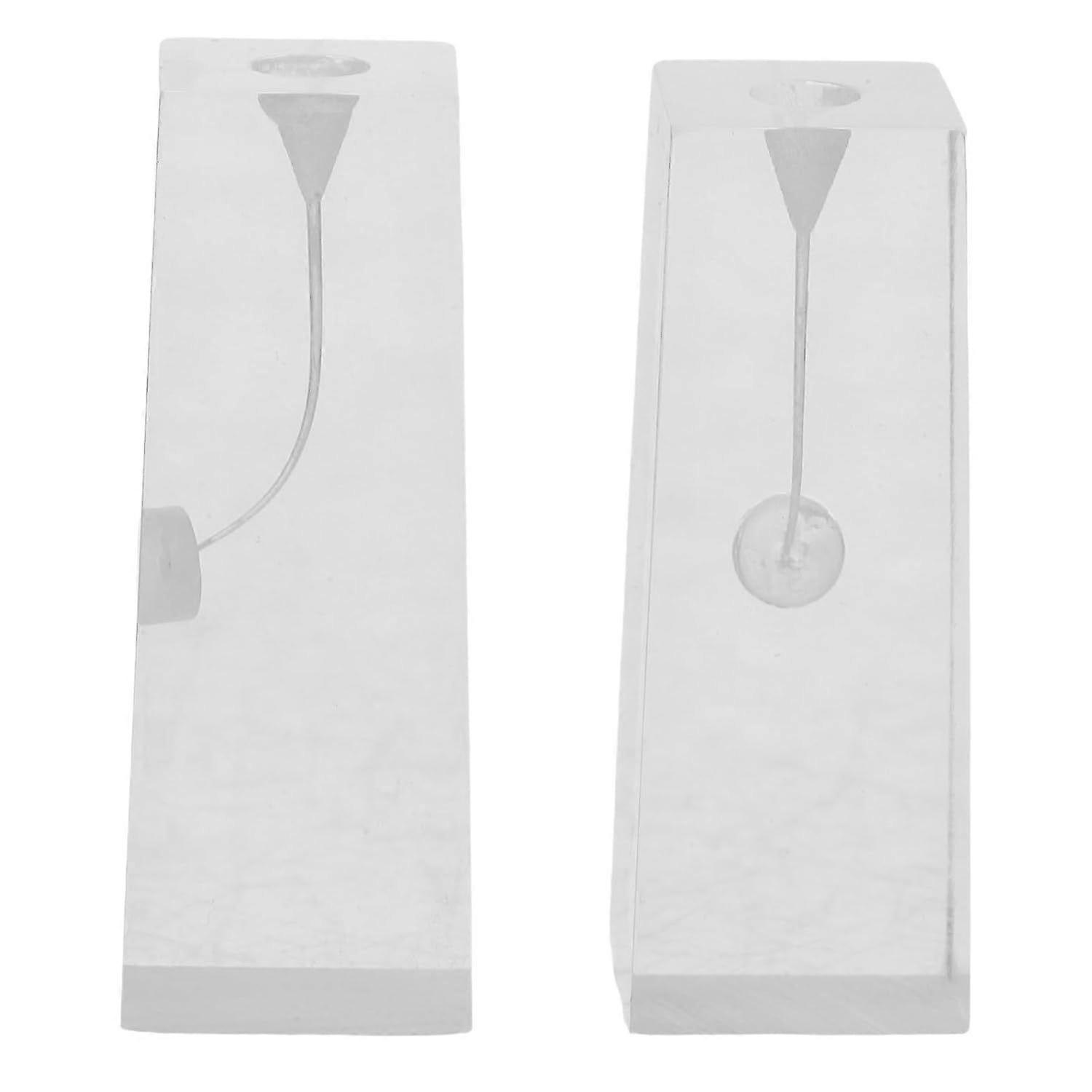 Canal Model 2pcs Resin Endodontic Training Tool