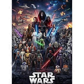 Complete Collection of Star Wars Characters Immersive Stress-Relieving Puzzle SX-96