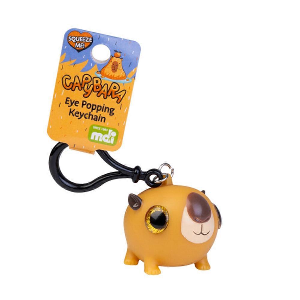 Eye Popping Keychain - Capybara