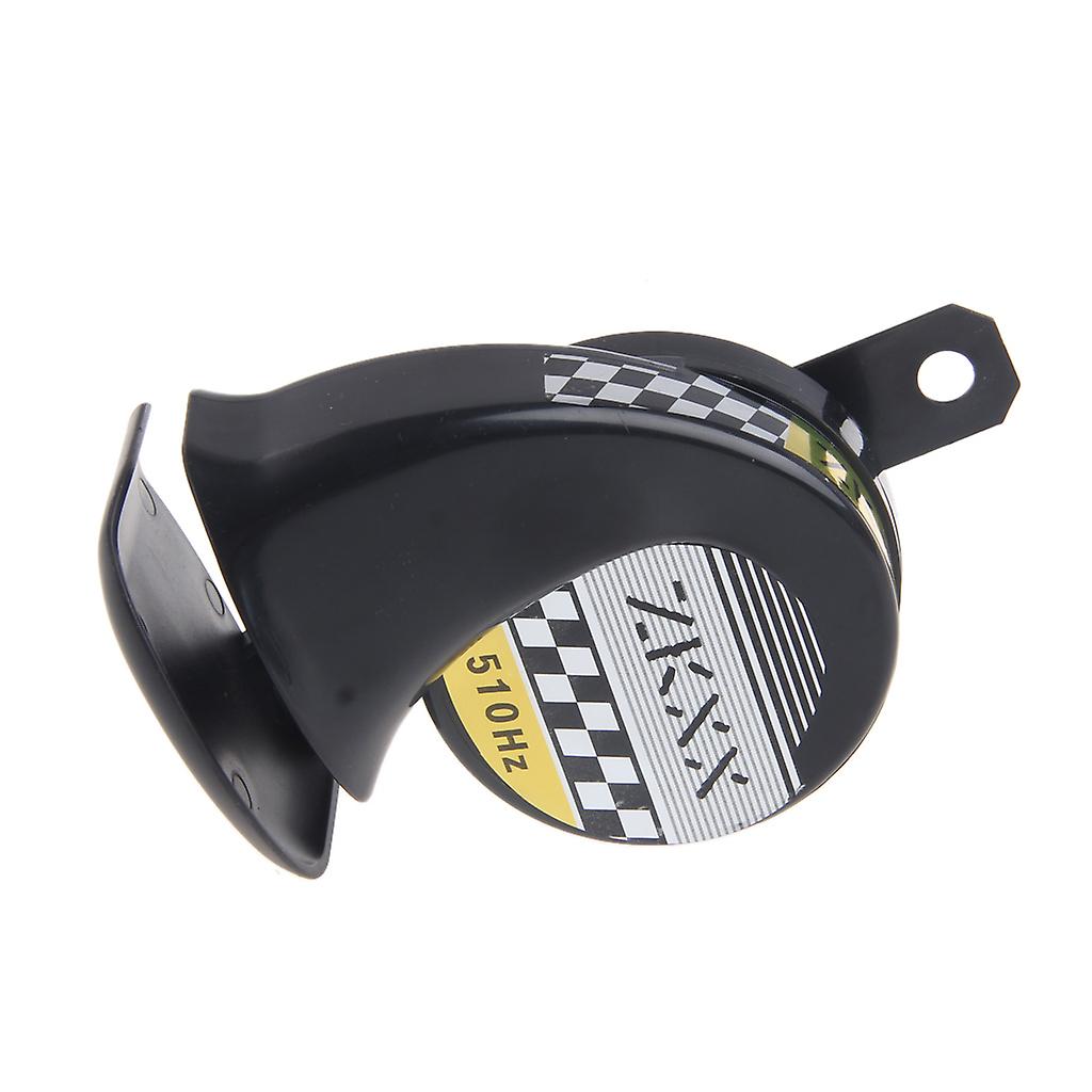 12V 130dB Black Shell Universal Motorcycle Car Electric Horn