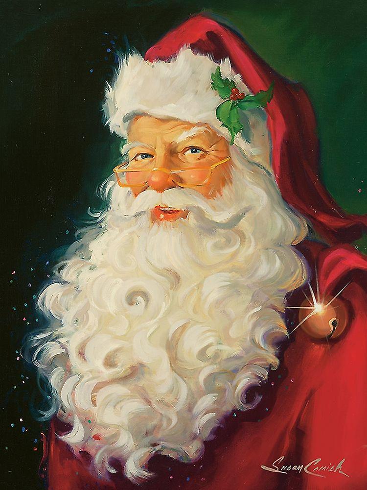 Merry Chrismas Santa Poster