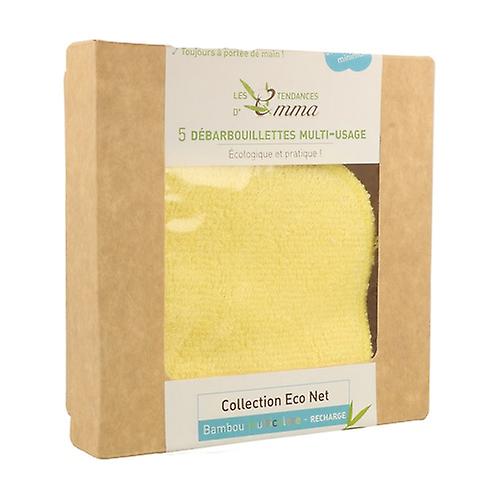 Colorful Bamboo Cloths 5 units