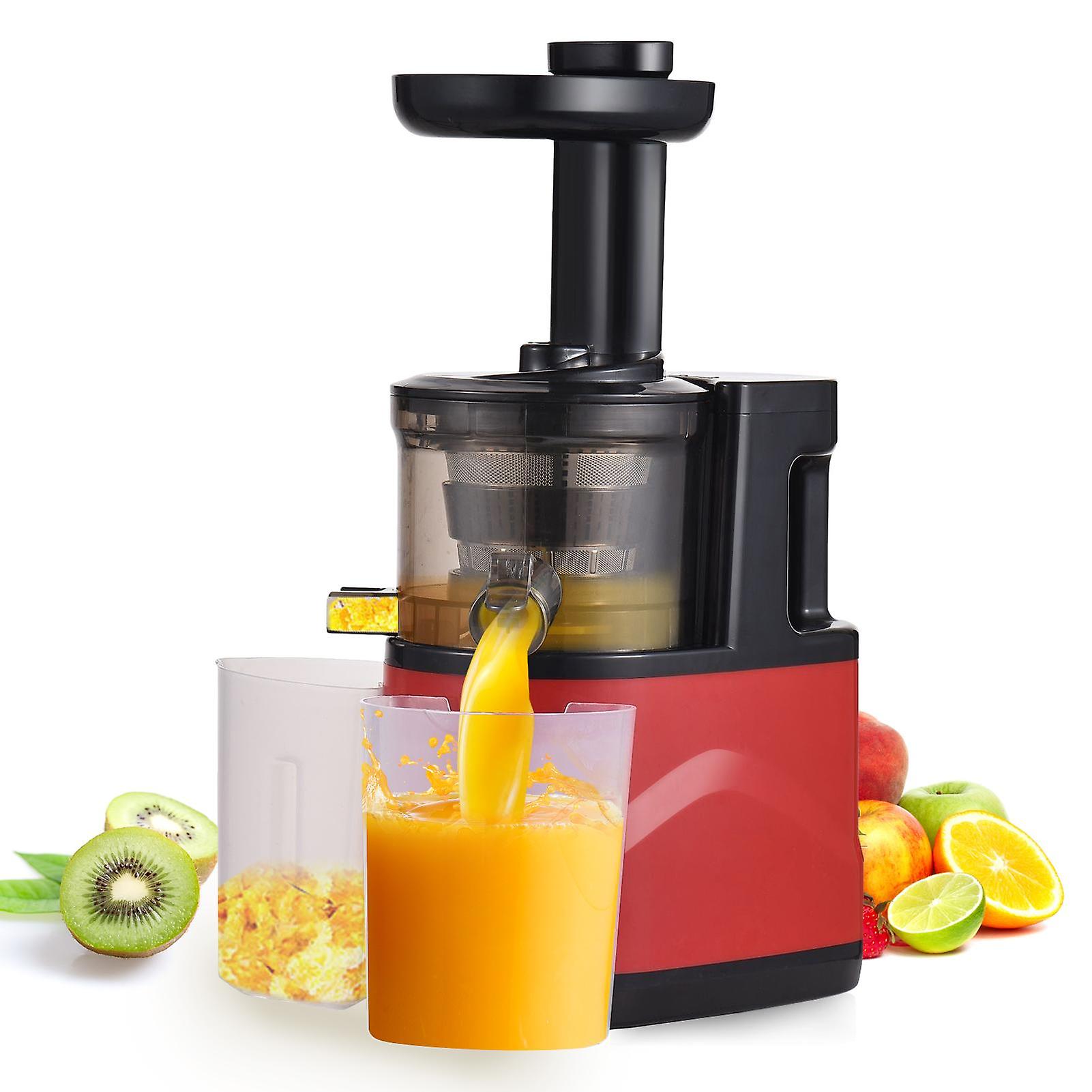 Juicer Machines,Slow Masticating Juicer Extractor, Cold Press Juicer with Two Speed Modes Easy to