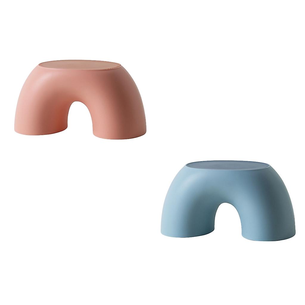 2 PCS家庭用小型スツール実用的なホームフットボード家具シートチェア