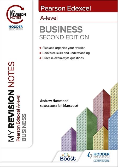 My Revision Notes Edexcel Alevel Business Second Edition by Andrew Hammond Paperback Book