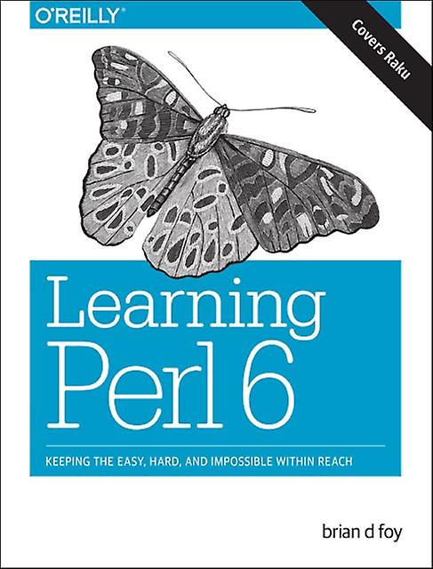 Learning Perl 6 by brian d foy Paperback Book