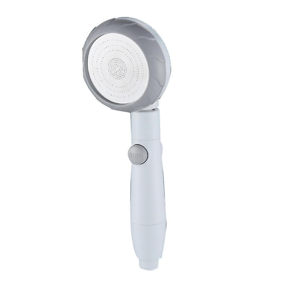 360 Rotated Rainfall Shower Head 3 Modes Adjustable High Pressure Shower Head Water Saving Switch B